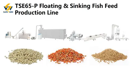 Expanded Fish Feed Making Machine