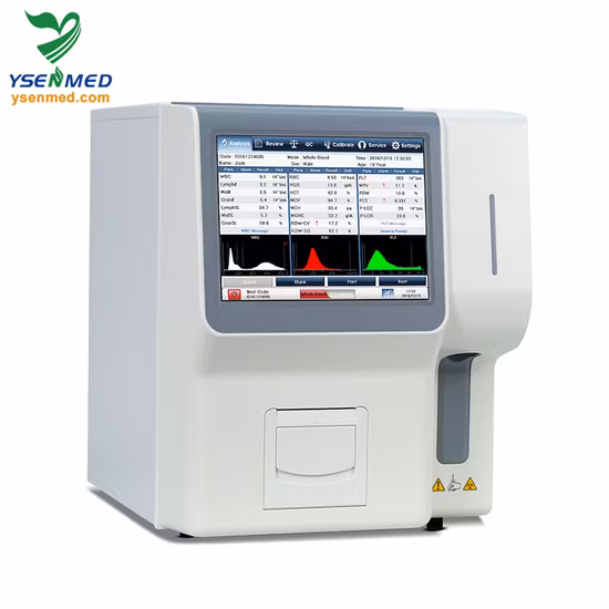 Equipamento de laboratório médico analisador hematológico totalmente automático Yste320