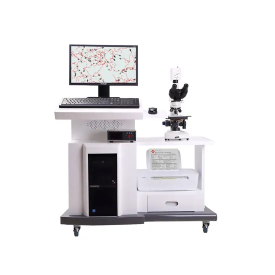 Equipamentos de laboratório de boa qualidade, carrinho de análise de sêmen, dispositivos médicos, automático, assistido por computador, analisador de esperma