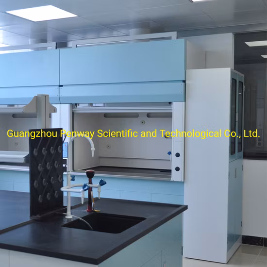 Equipamento de laboratório resistente a produtos químicos para exaustão de laboratório